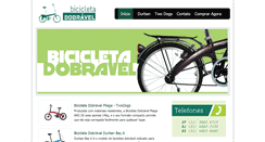 Desktop Screenshot of bicicletadobravel.net