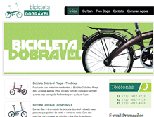 Tablet Screenshot of bicicletadobravel.net